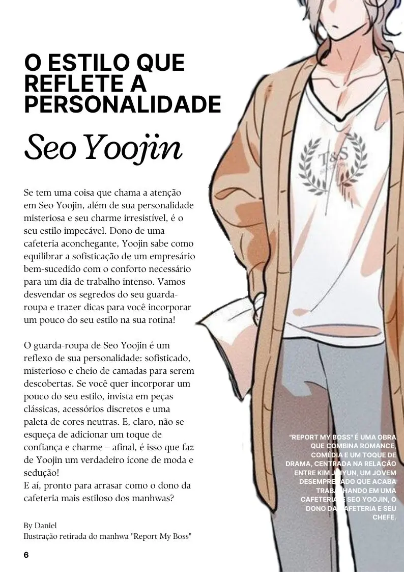 Revista Yuri & Yaoi Dreams primeira edição – Capítulo primeira Yaoi – Página 7