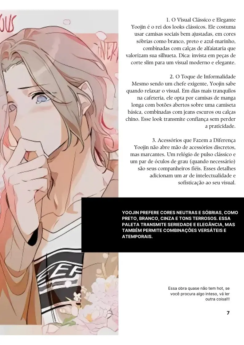 Revista Yuri & Yaoi Dreams primeira edição – Capítulo primeira Yaoi – Página 8