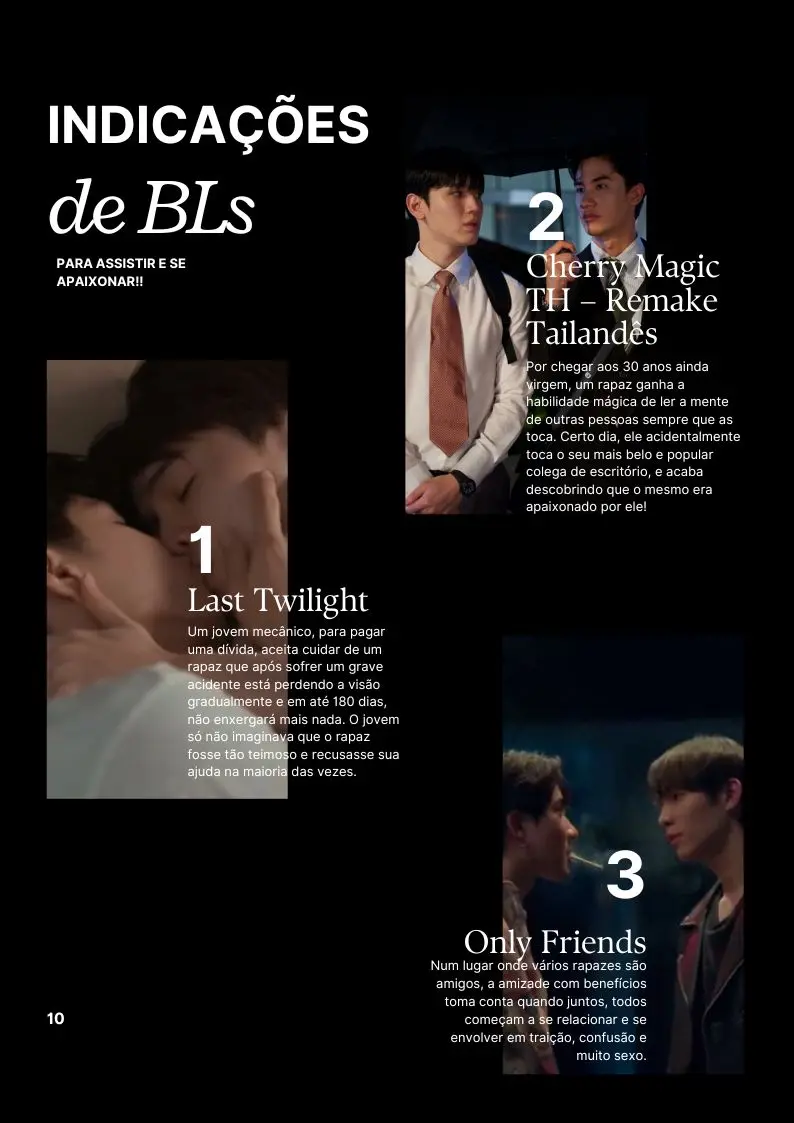 Revista Yuri & Yaoi Dreams – Capítulo primeira Yaoi – Página 11