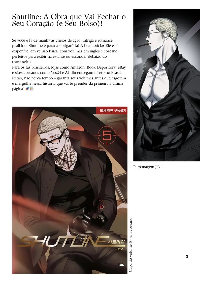 Revista Yuri & Yaoi Dreams – Capítulo primeira Yaoi – Página 4