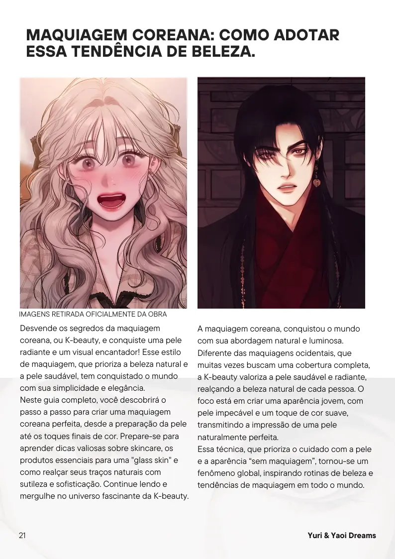 Revista Yuri & Yaoi Dreams – Capítulo segunda Yaoi – Página 21