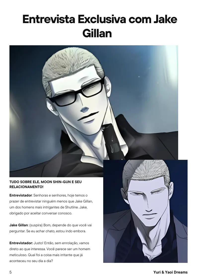 Revista Yuri & Yaoi Dreams – Capítulo segunda Yaoi – Página 5