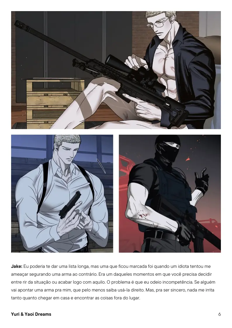 Revista Yuri & Yaoi Dreams – Capítulo segunda Yaoi – Página 6