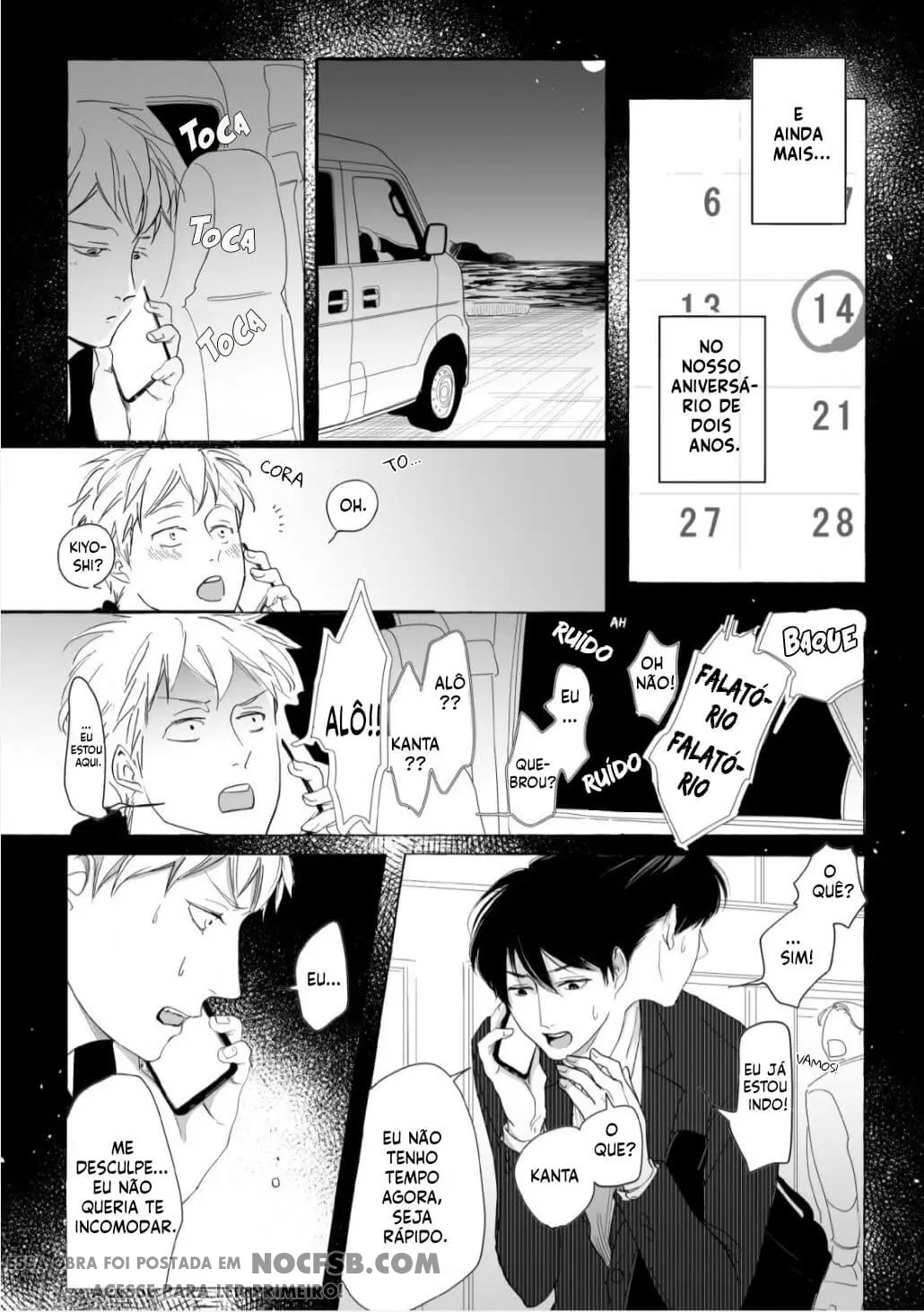 Romance de longa distância – Capítulo 01 Yaoi – Página 13