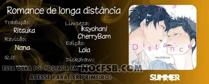 Romance de longa distância – Capítulo 02 Yaoi – Página 1