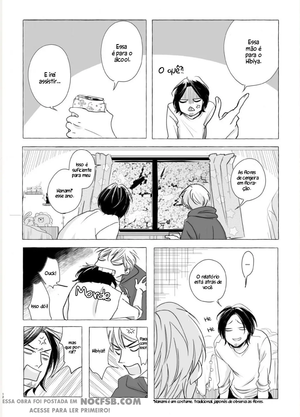 Romance de longa distância – Capítulo 03 Yaoi – Página 12