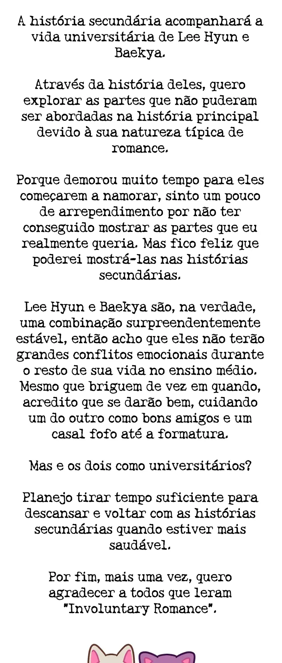 Romance Involuntário – Capítulo 47.5 Yaoi – Página 30