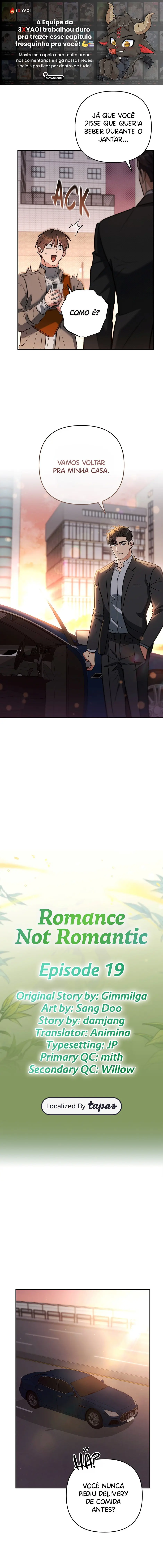 Romance Not Romantic – Capítulo 19 Yaoi – Página 1