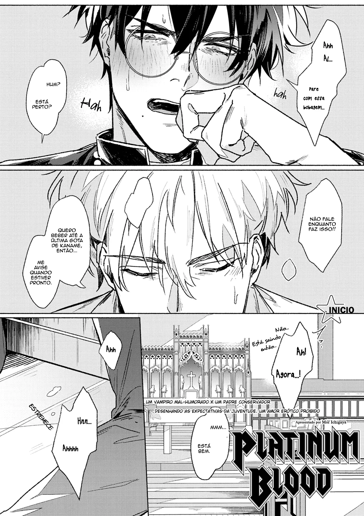 Sangue Platinado – Capítulo 01 Yaoi – Página 1