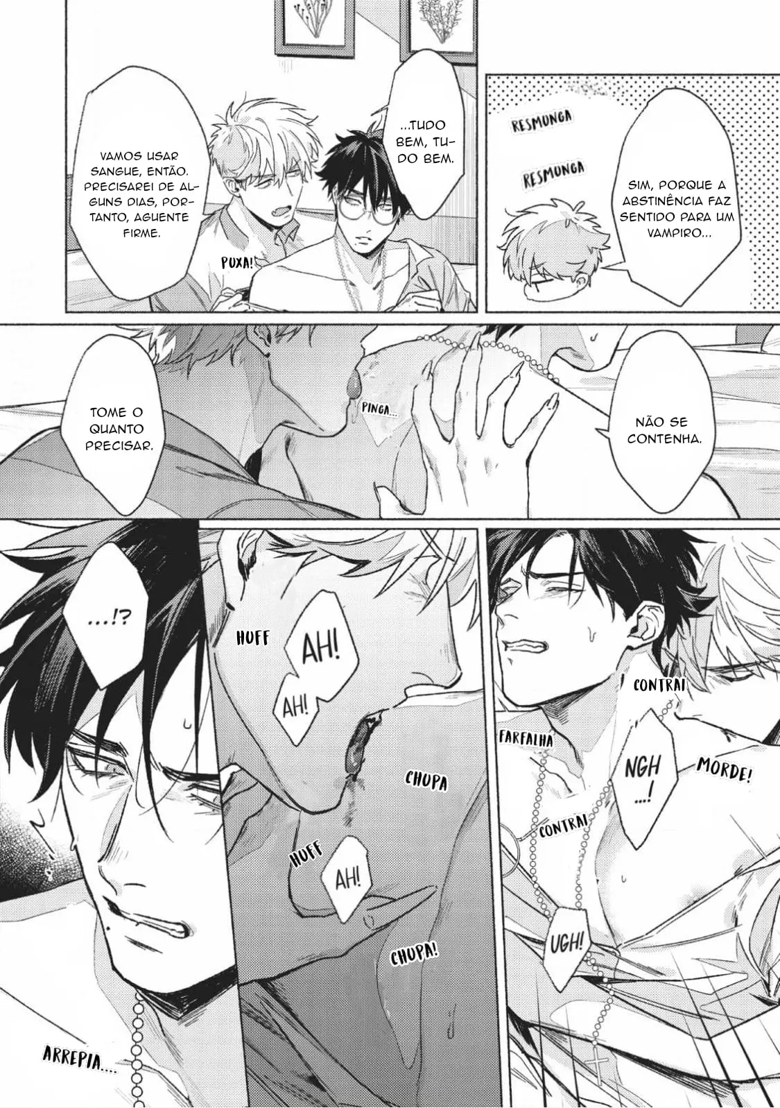 Sangue Platinado – Capítulo 03 Yaoi – Página 15