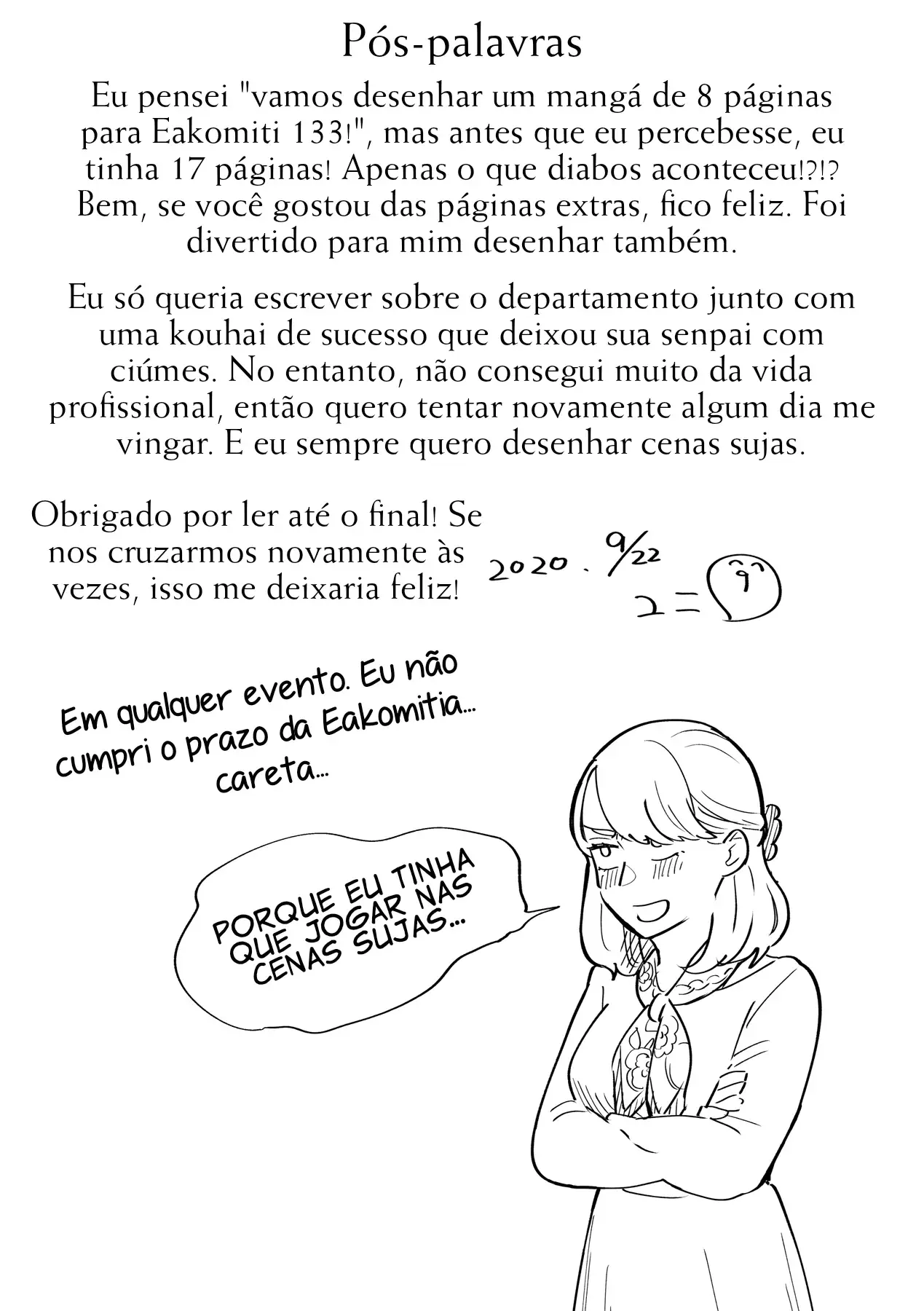 Sasaki, Sua Idiota! – Capítulo Oneshot Yaoi – Página 20