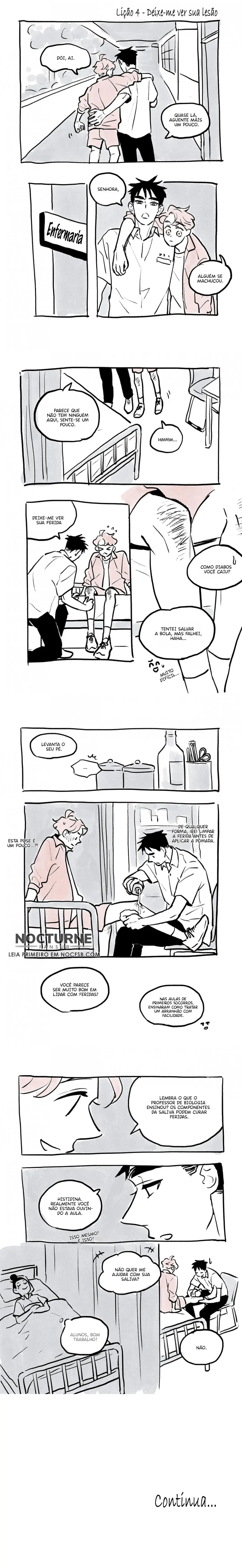 Se eles fossem colegas de classe – Capítulo 04 Yaoi – Página 2