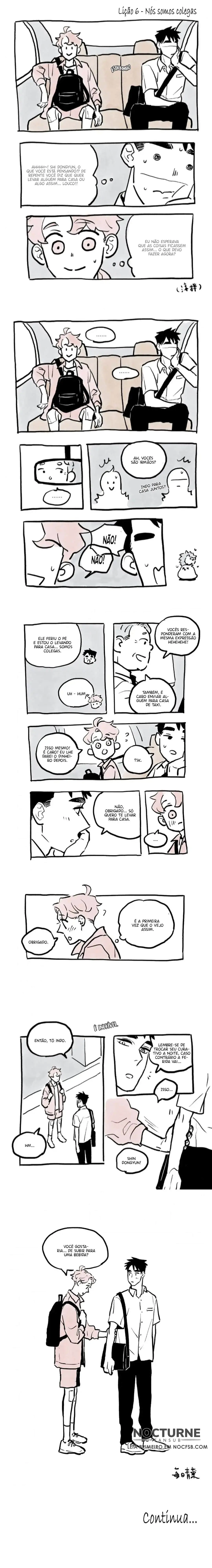 Se eles fossem colegas de classe – Capítulo 06 Yaoi – Página 2