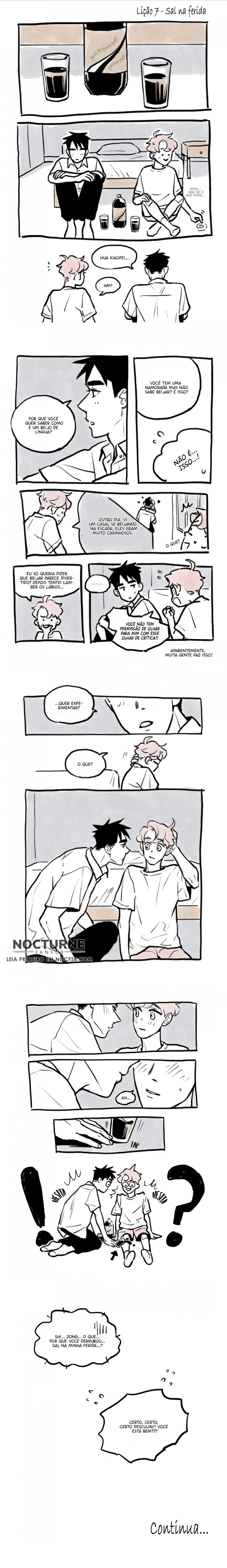 Se eles fossem colegas de classe – Capítulo 07 Yaoi – Página 2