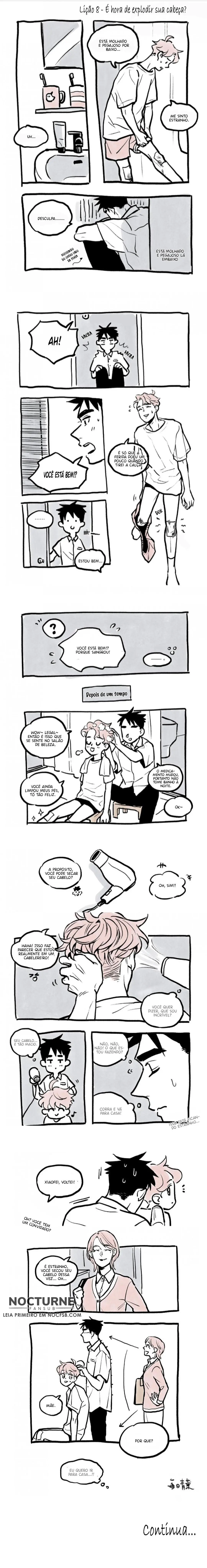 Se eles fossem colegas de classe – Capítulo 08 Yaoi – Página 2