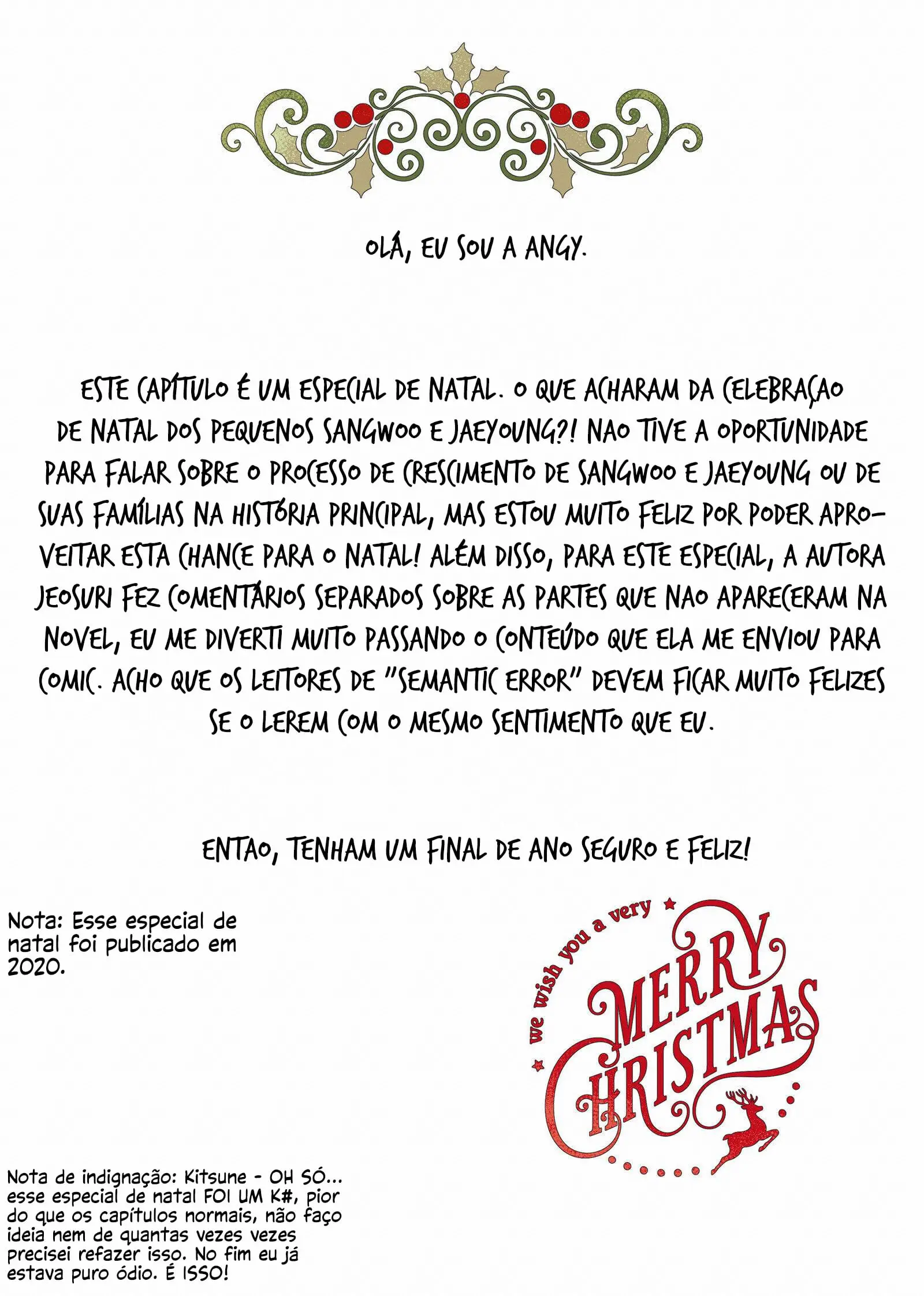 Semantic Error – Capítulo 19.5 – Especial de Natal 2020 Yaoi – Página 15