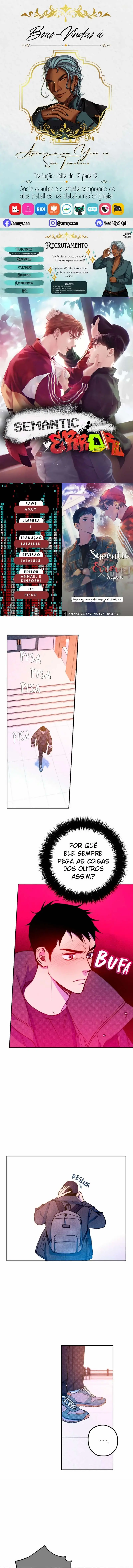Semantic Error – Capítulo 20 Yaoi – Página 1