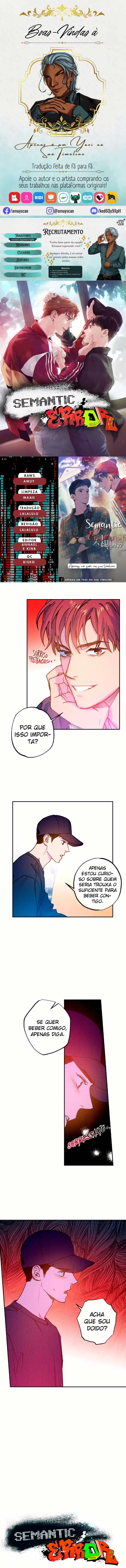 Semantic Error – Capítulo 22 Yaoi – Página 1
