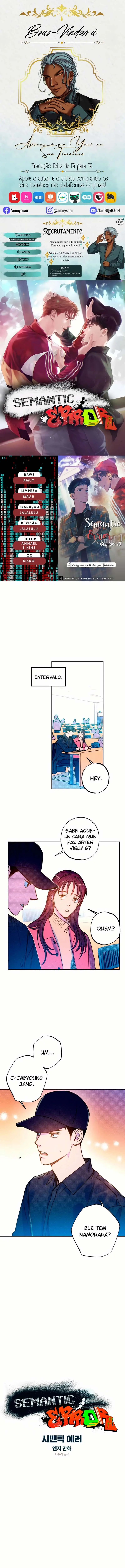 Semantic Error – Capítulo 23 Yaoi – Página 1