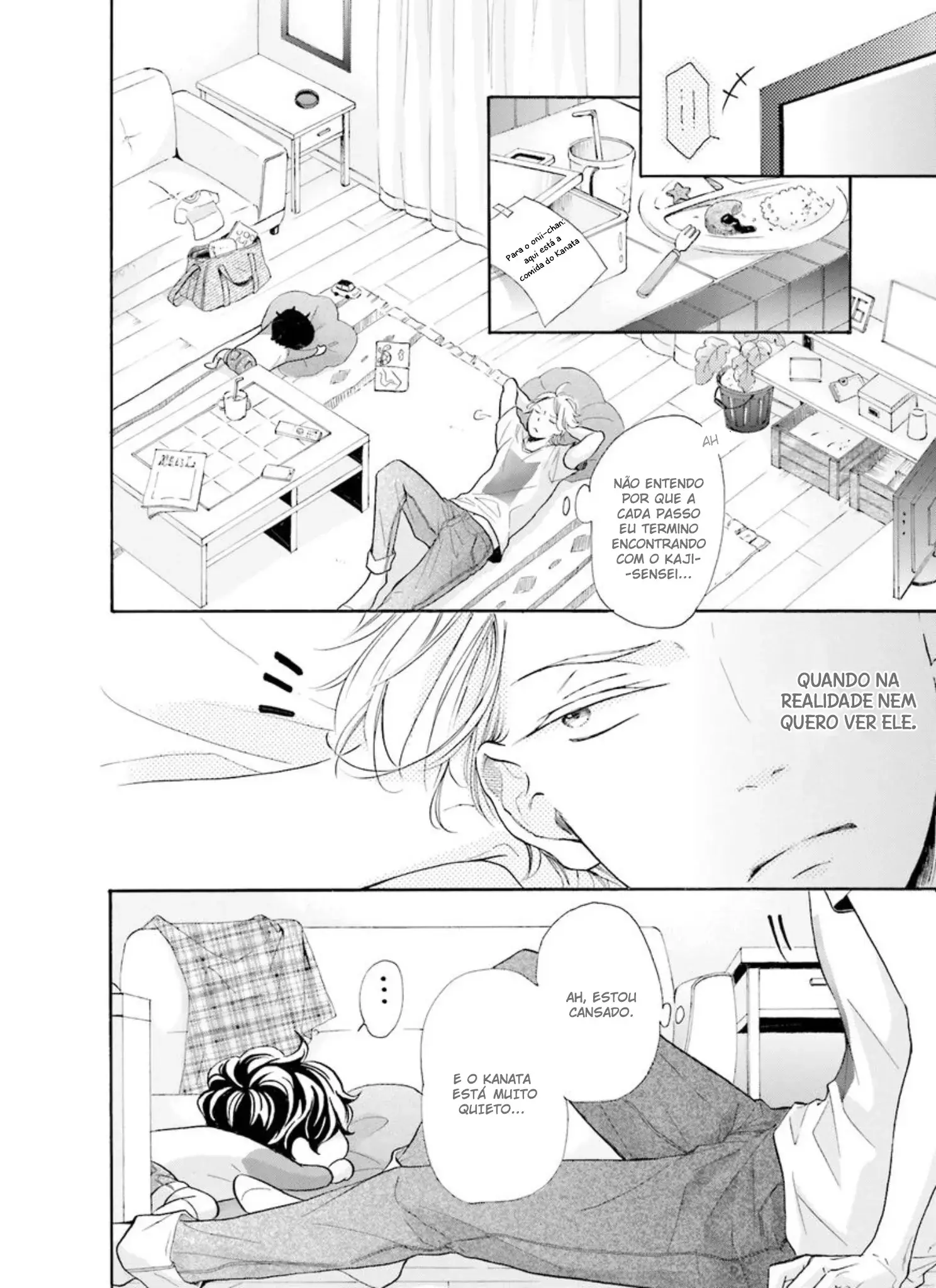 Sensei wa Butchozura Shite Yatte Kuru – Capítulo 01 Yaoi – Página 23