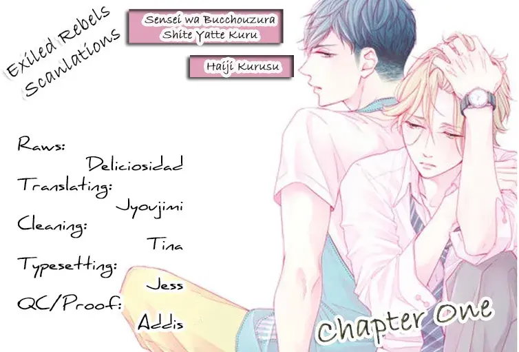 Sensei wa Butchozura Shite Yatte Kuru – Capítulo 01 Yaoi – Página 36