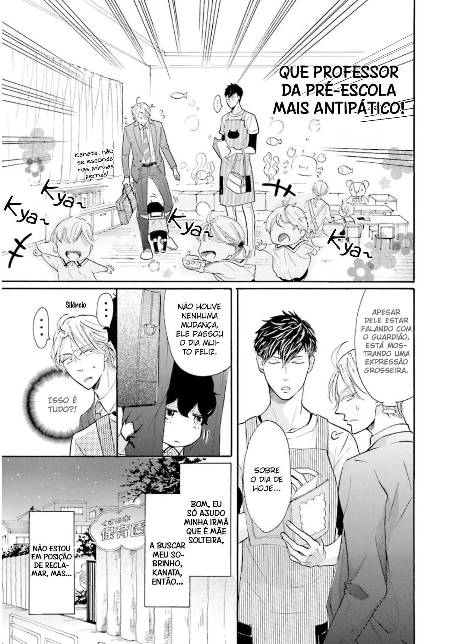 Sensei wa Butchozura Shite Yatte Kuru – Capítulo 01 Yaoi – Página 6