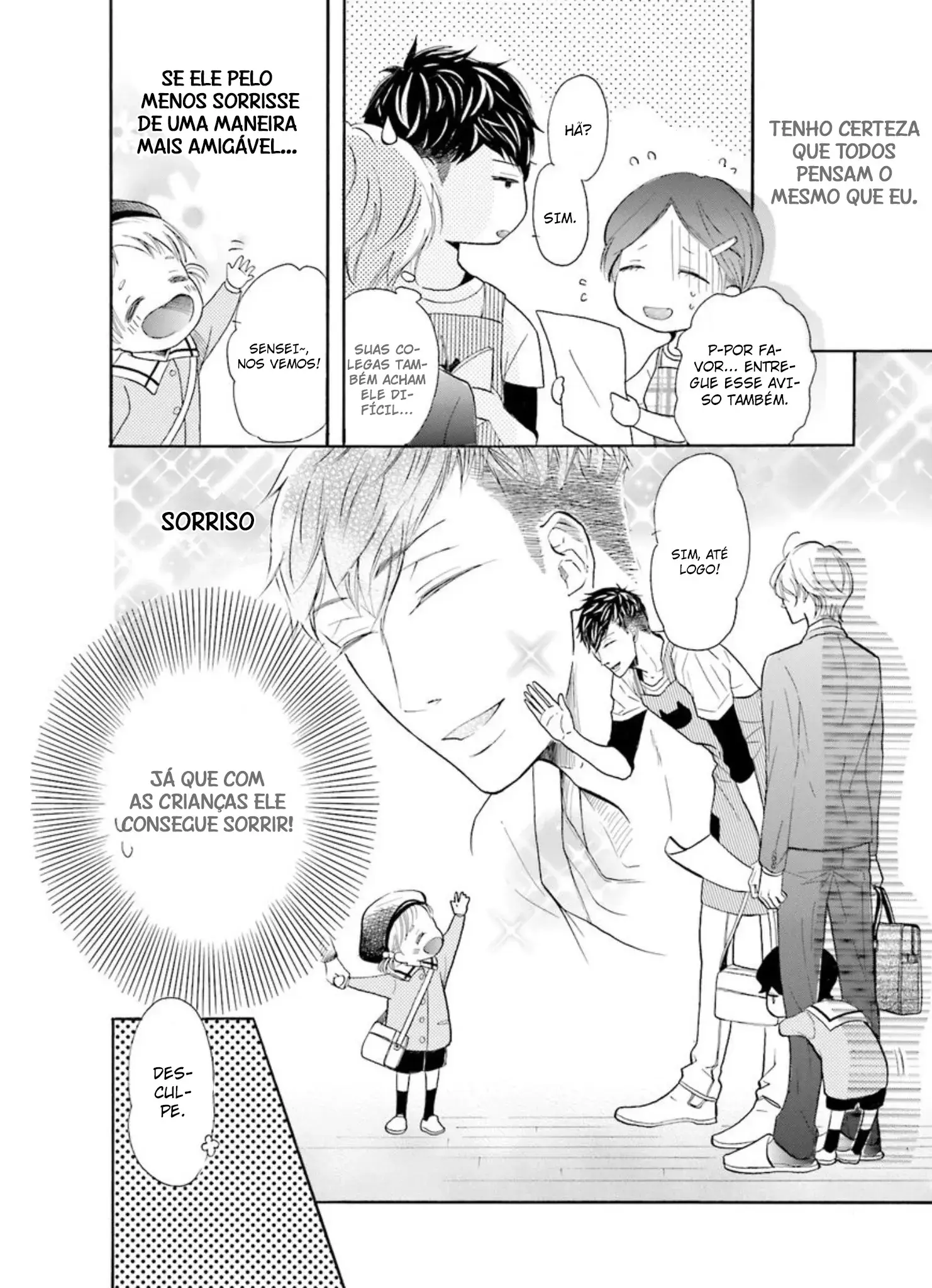 Sensei wa Butchozura Shite Yatte Kuru – Capítulo 01 Yaoi – Página 7