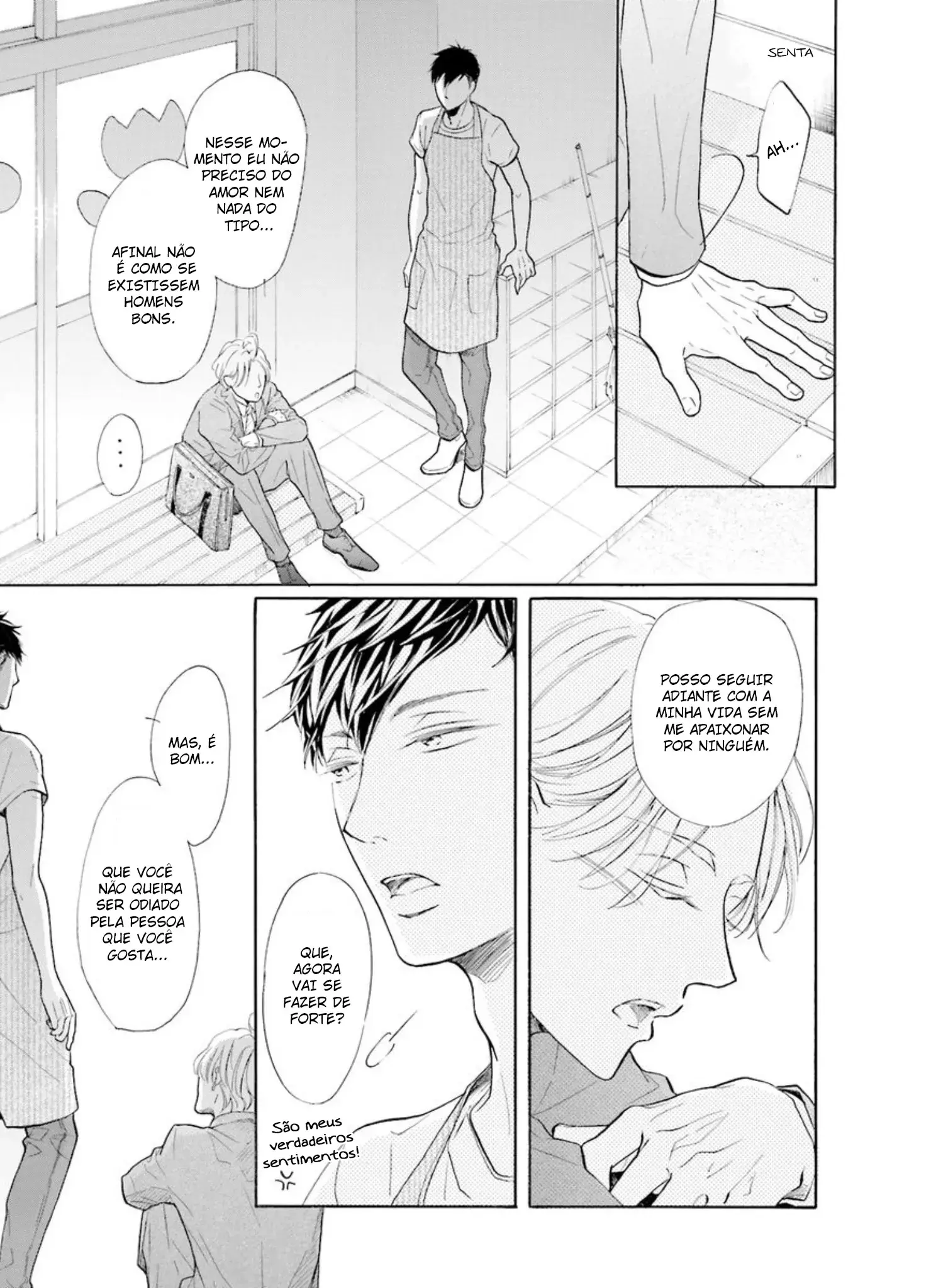 Sensei wa Butchozura Shite Yatte Kuru – Capítulo 02 Yaoi – Página 12