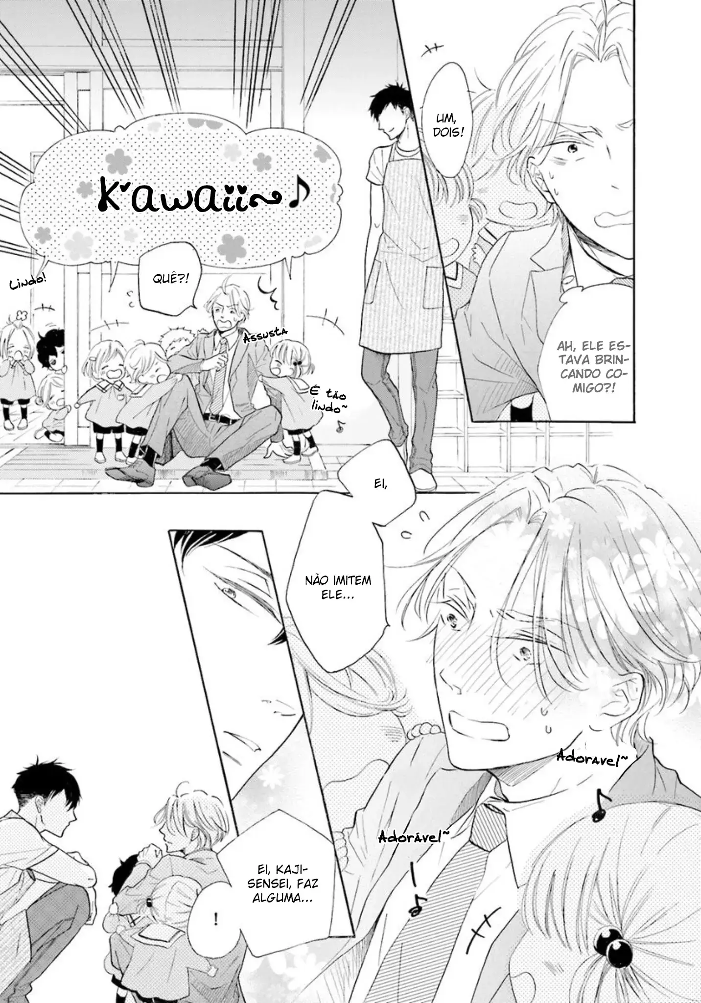 Sensei wa Butchozura Shite Yatte Kuru – Capítulo 02 Yaoi – Página 14