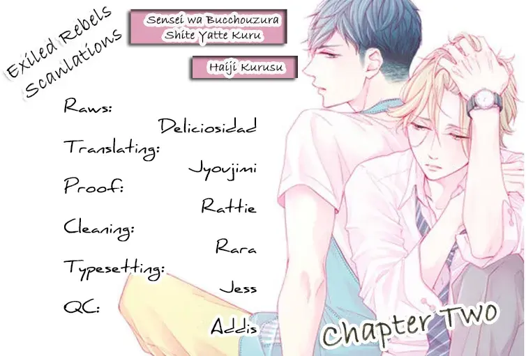 Sensei wa Butchozura Shite Yatte Kuru – Capítulo 02 Yaoi – Página 37