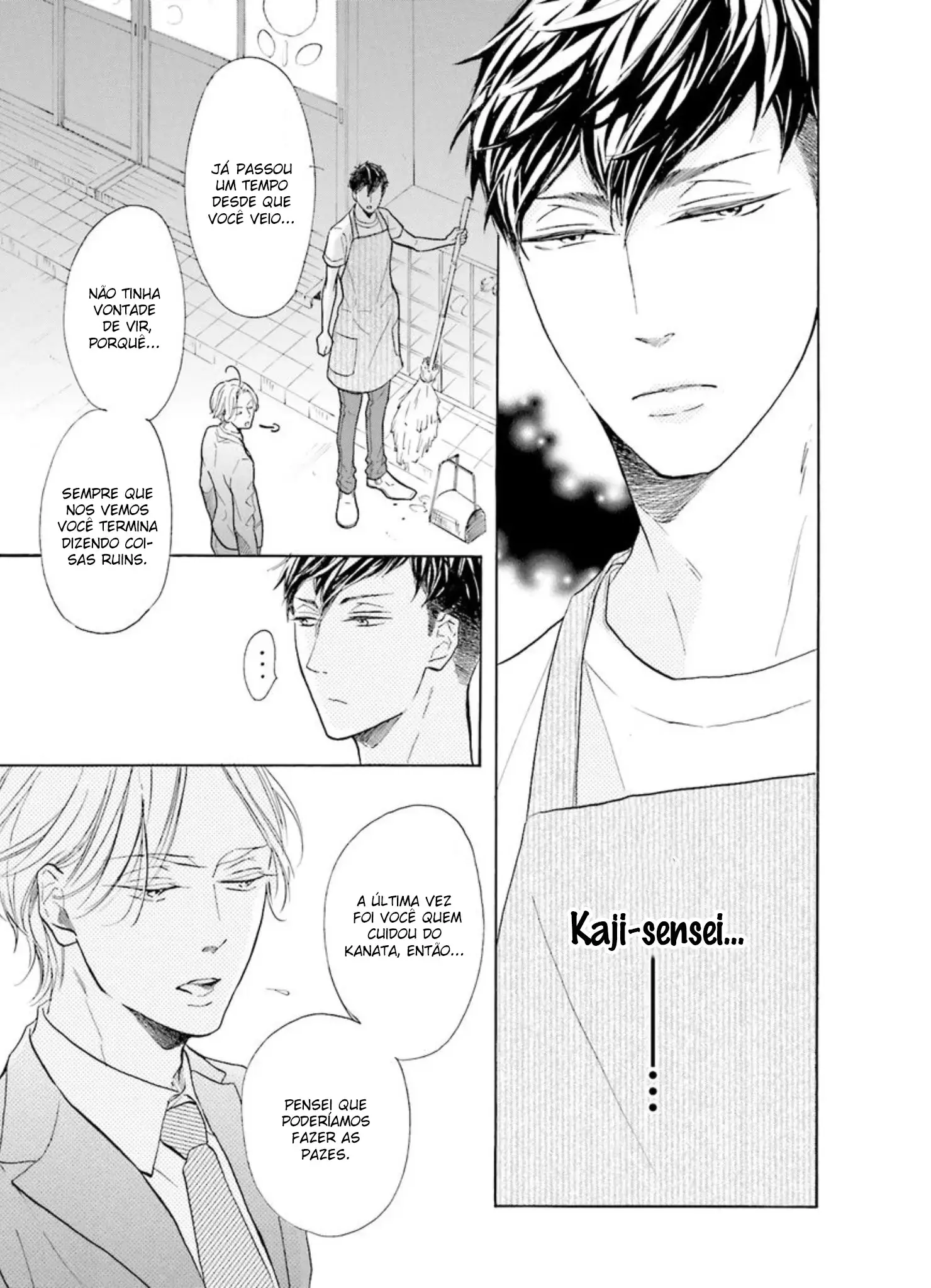 Sensei wa Butchozura Shite Yatte Kuru – Capítulo 02 Yaoi – Página 4