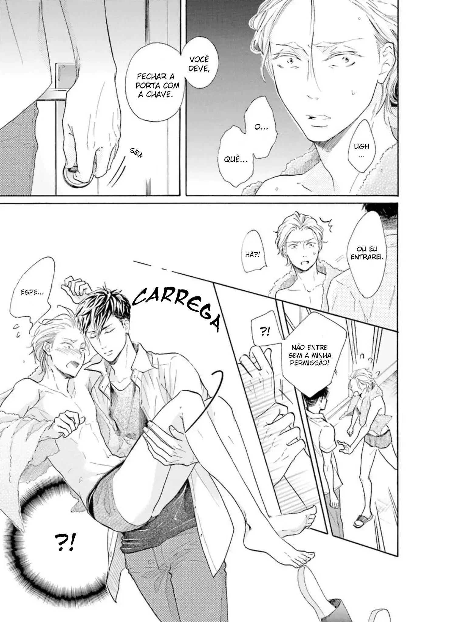 Sensei wa Butchozura Shite Yatte Kuru – Capítulo 03 Yaoi – Página 17