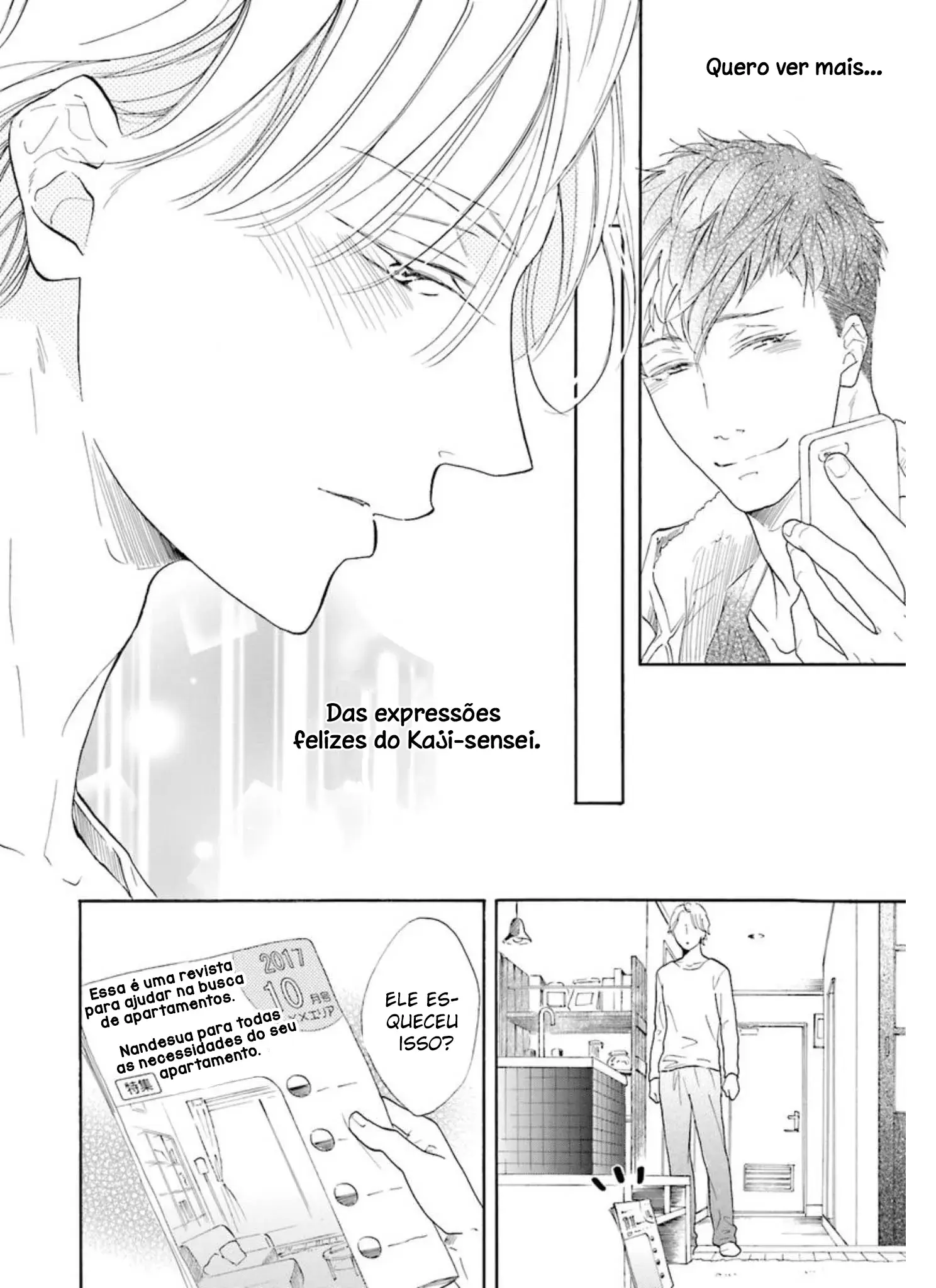 Sensei wa Butchozura Shite Yatte Kuru – Capítulo 04 Yaoi – Página 16