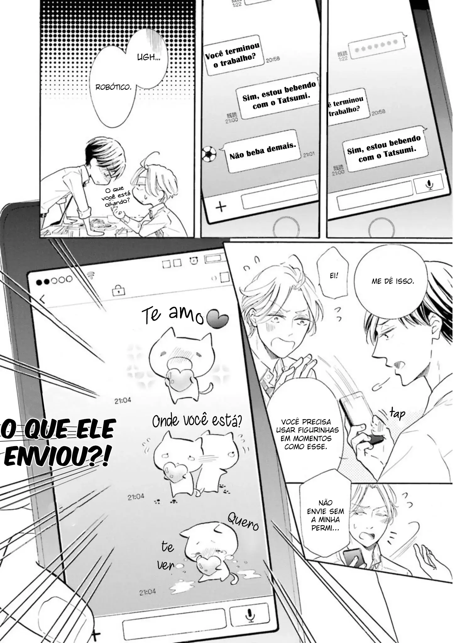 Sensei wa Butchozura Shite Yatte Kuru – Capítulo 04 Yaoi – Página 4