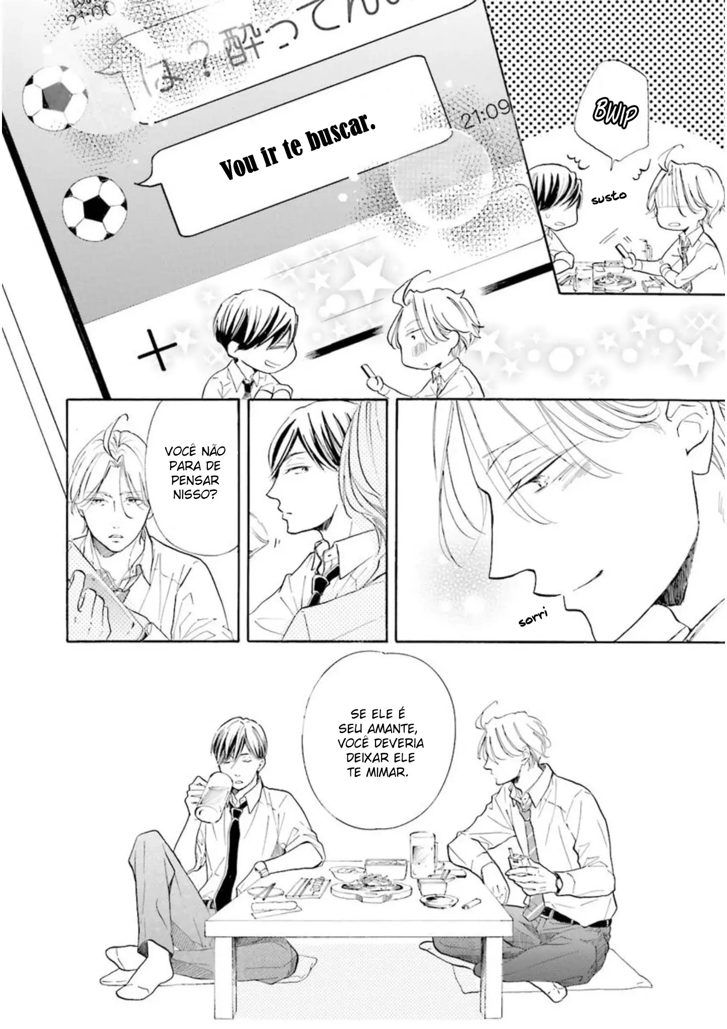 Sensei wa Butchozura Shite Yatte Kuru – Capítulo 04 Yaoi – Página 6