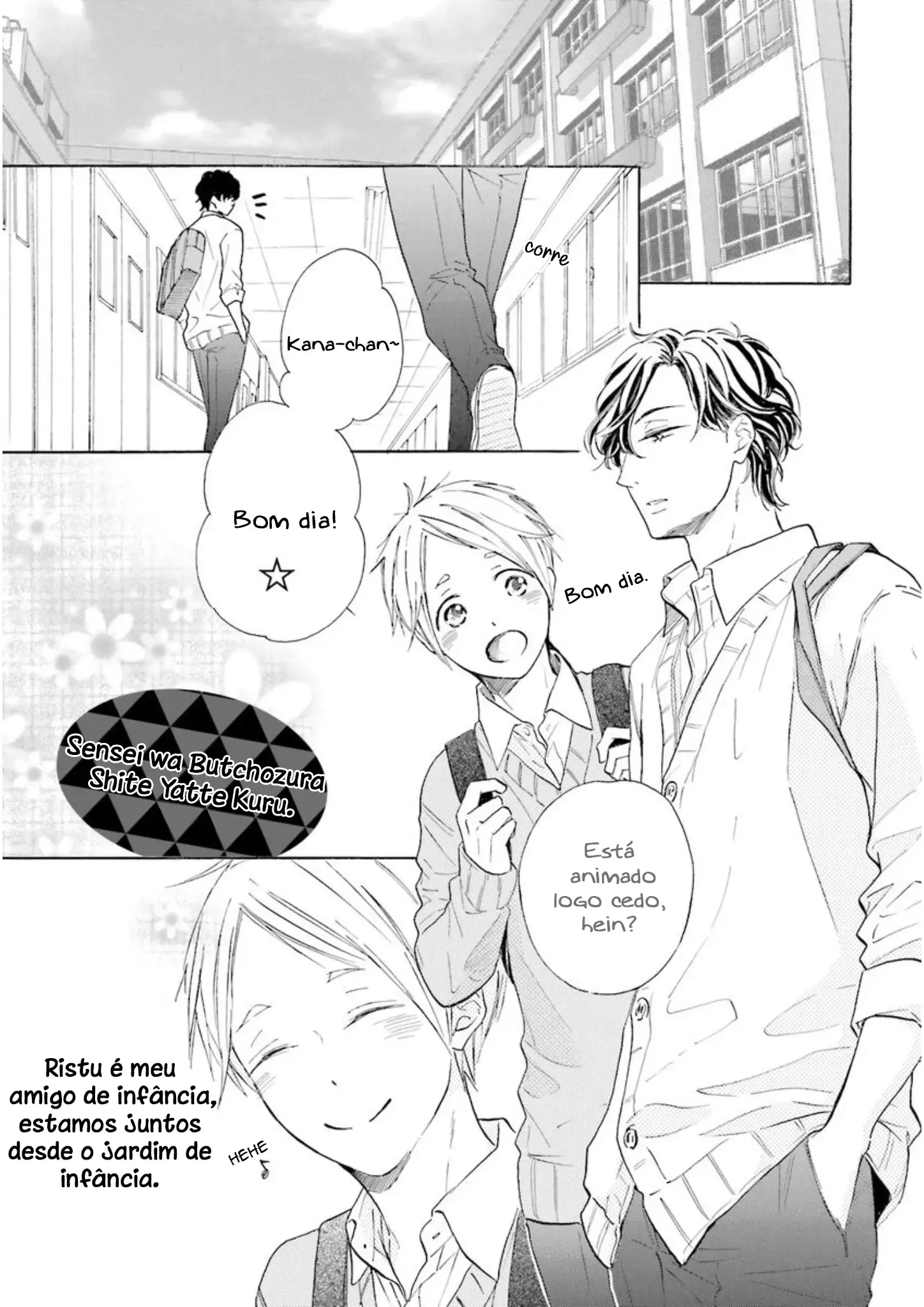 Sensei wa Butchozura Shite Yatte Kuru – Capítulo 05 Yaoi – Página 1