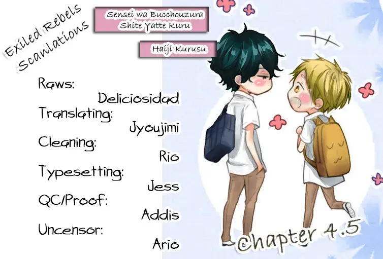 Sensei wa Butchozura Shite Yatte Kuru – Capítulo 05 Yaoi – Página 13