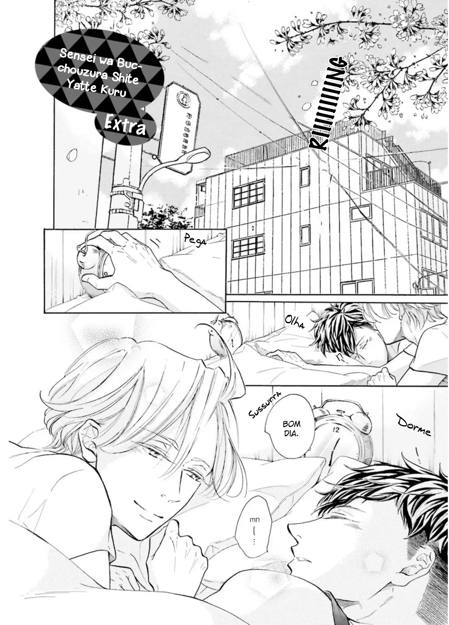 Sensei wa Butchozura Shite Yatte Kuru – Capítulo 05.5 – Extra Yaoi – Página 1