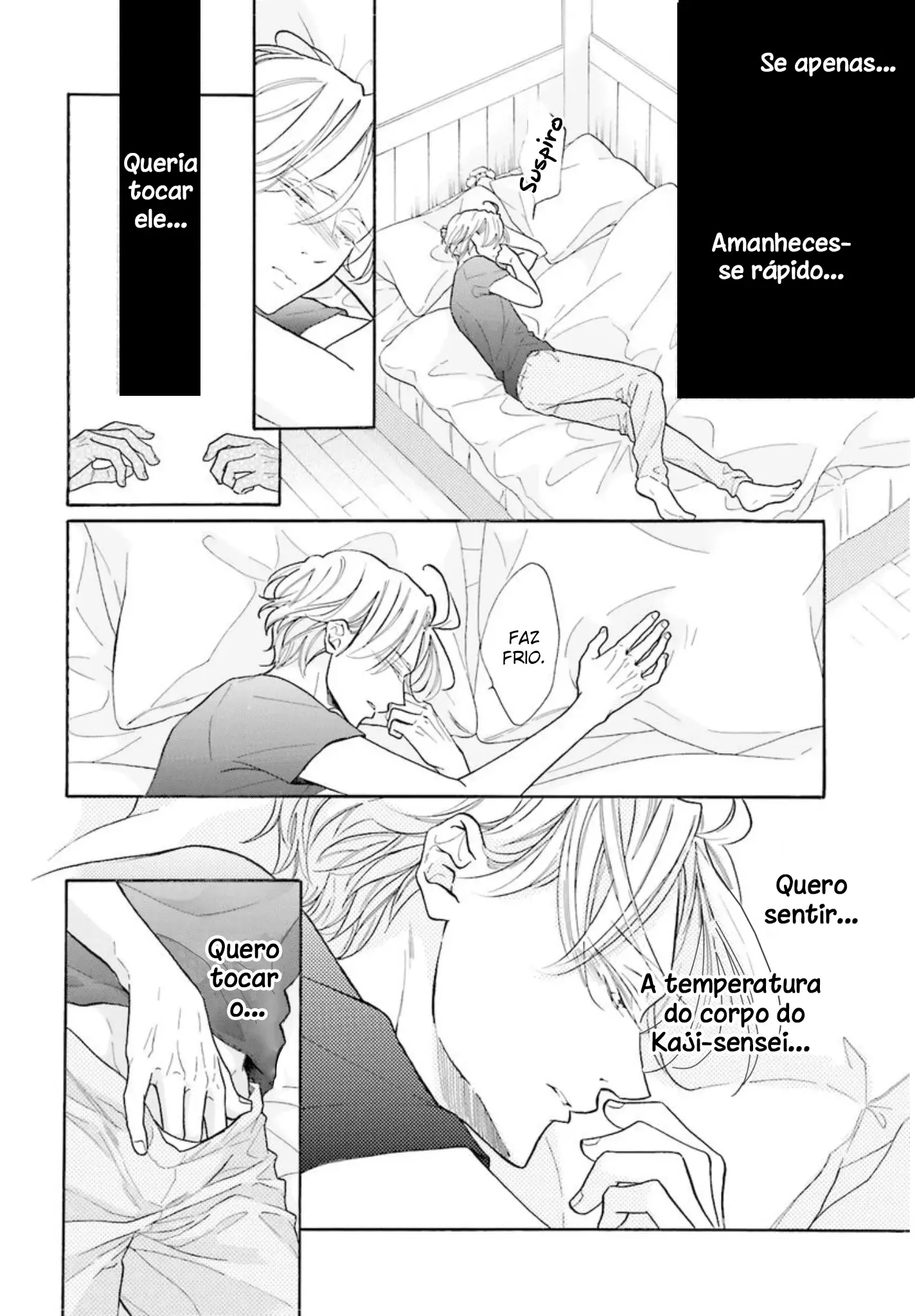 Sensei wa Butchozura Shite Yatte Kuru – Capítulo 05.5 – Extra Yaoi – Página 23