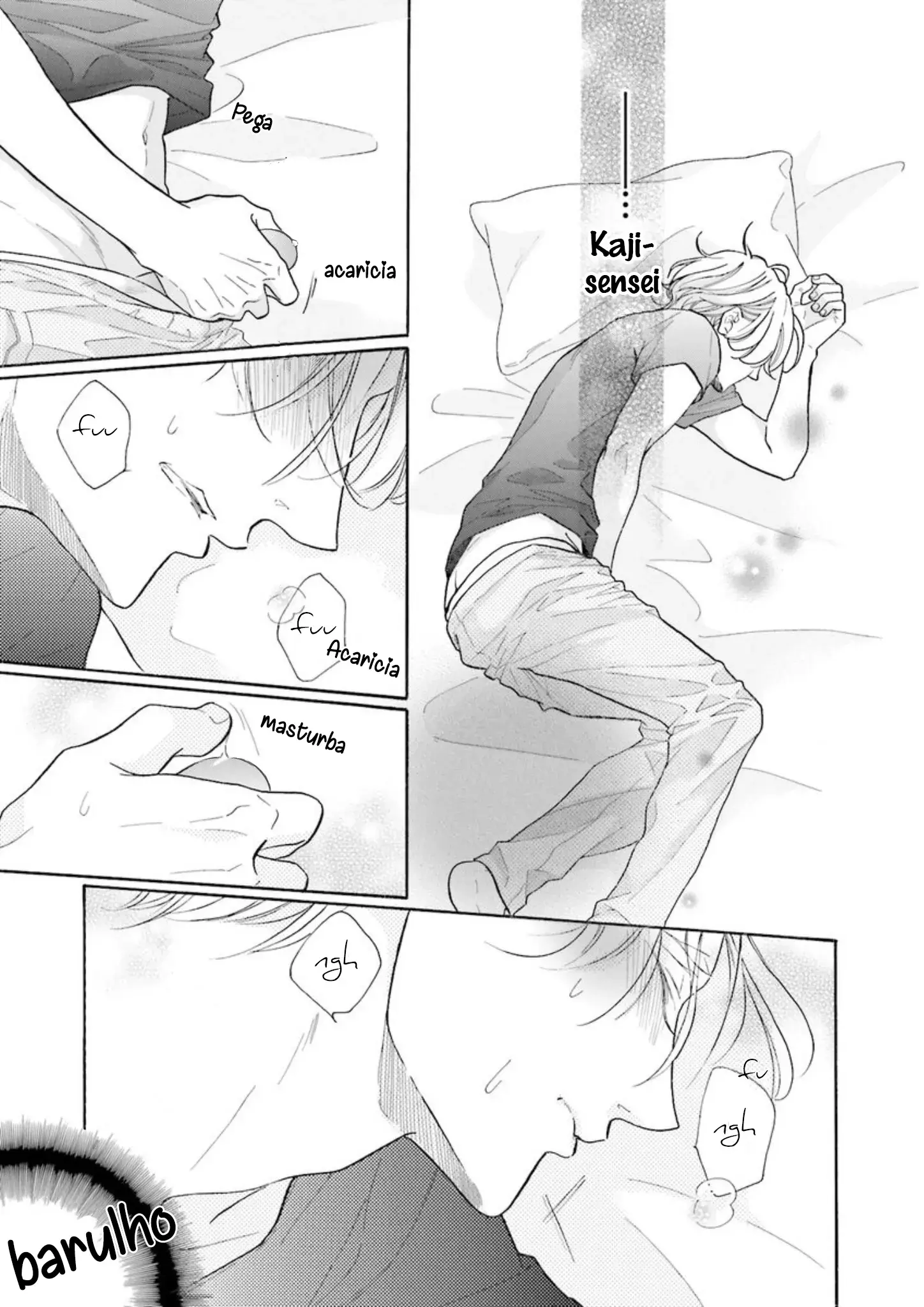 Sensei wa Butchozura Shite Yatte Kuru – Capítulo 05.5 – Extra Yaoi – Página 24