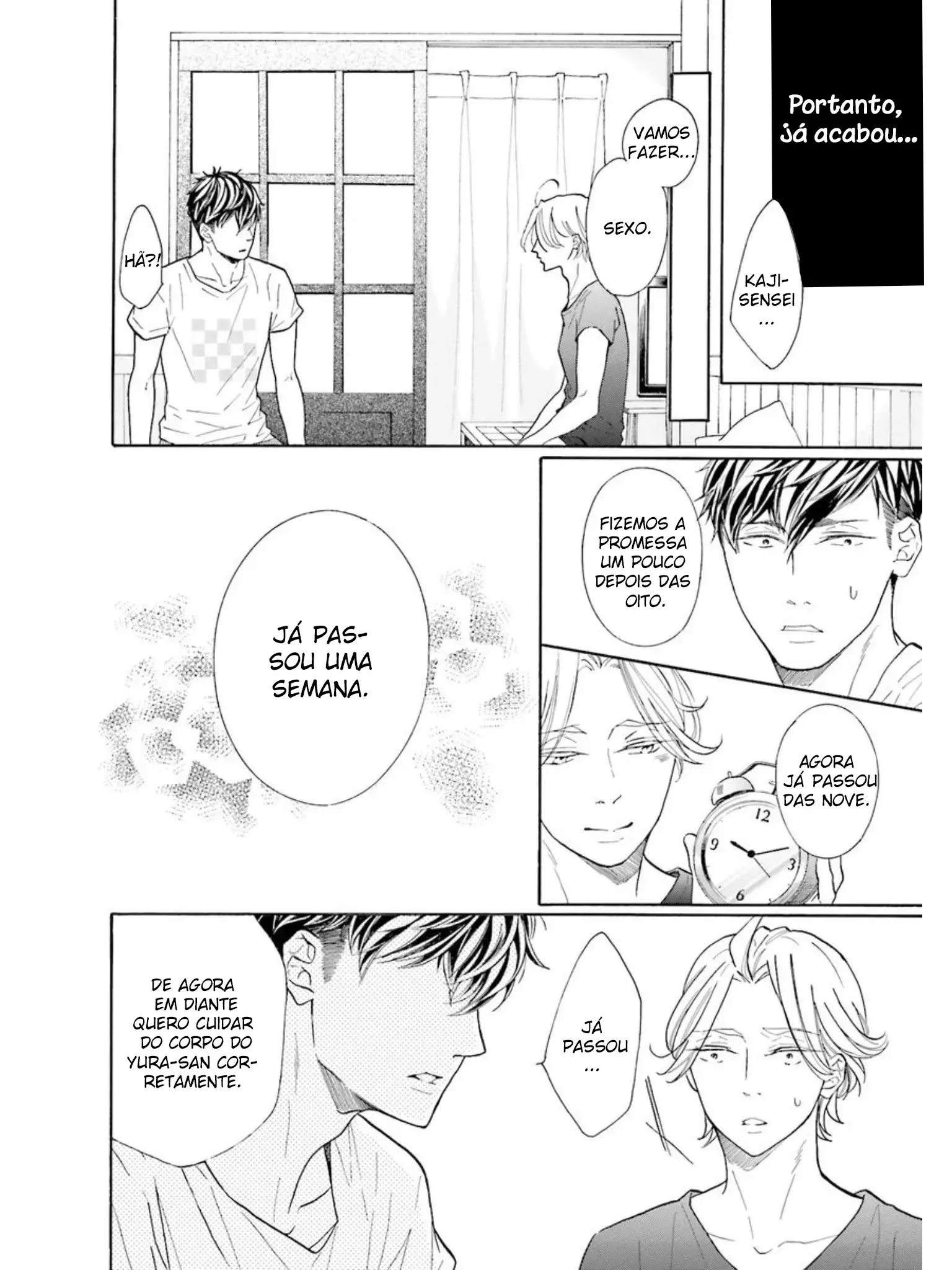 Sensei wa Butchozura Shite Yatte Kuru – Capítulo 05.5 – Extra Yaoi – Página 27