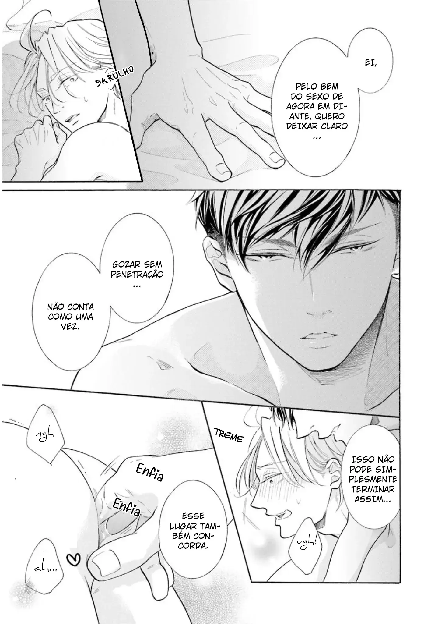 Sensei wa Butchozura Shite Yatte Kuru – Capítulo 05.5 – Extra Yaoi – Página 32