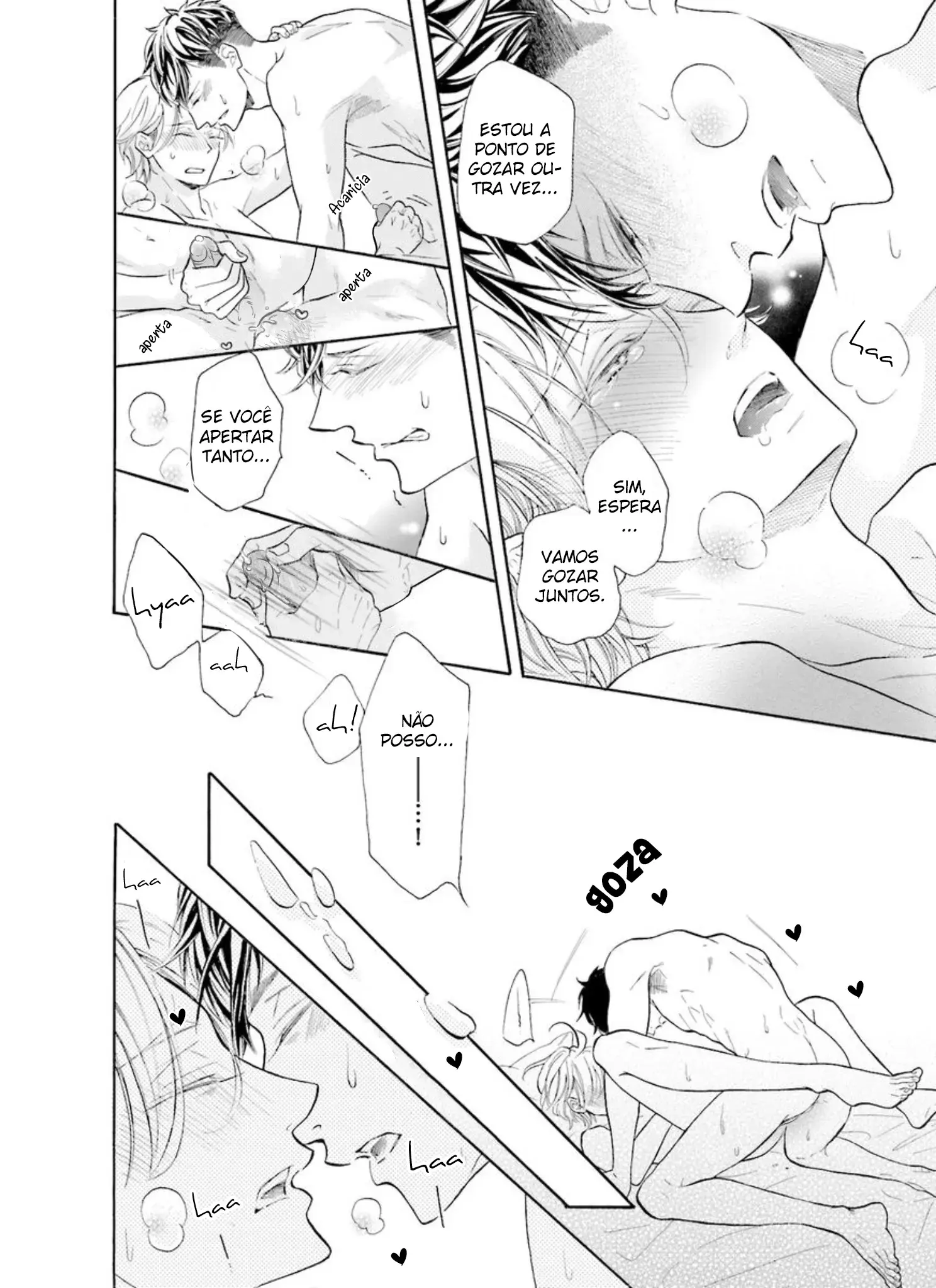 Sensei wa Butchozura Shite Yatte Kuru – Capítulo 05.5 – Extra Yaoi – Página 35