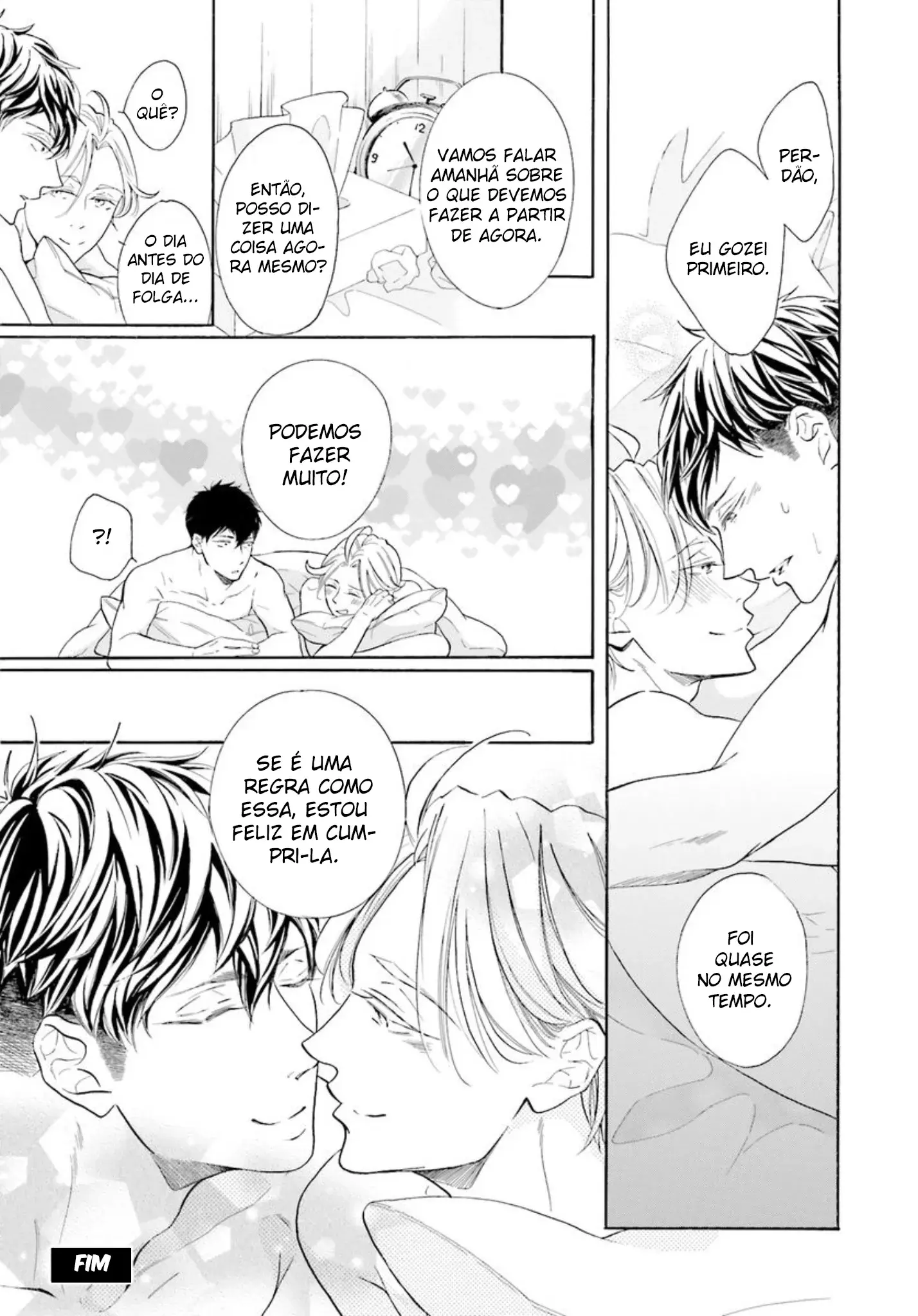 Sensei wa Butchozura Shite Yatte Kuru – Capítulo 05.5 – Extra Yaoi – Página 36