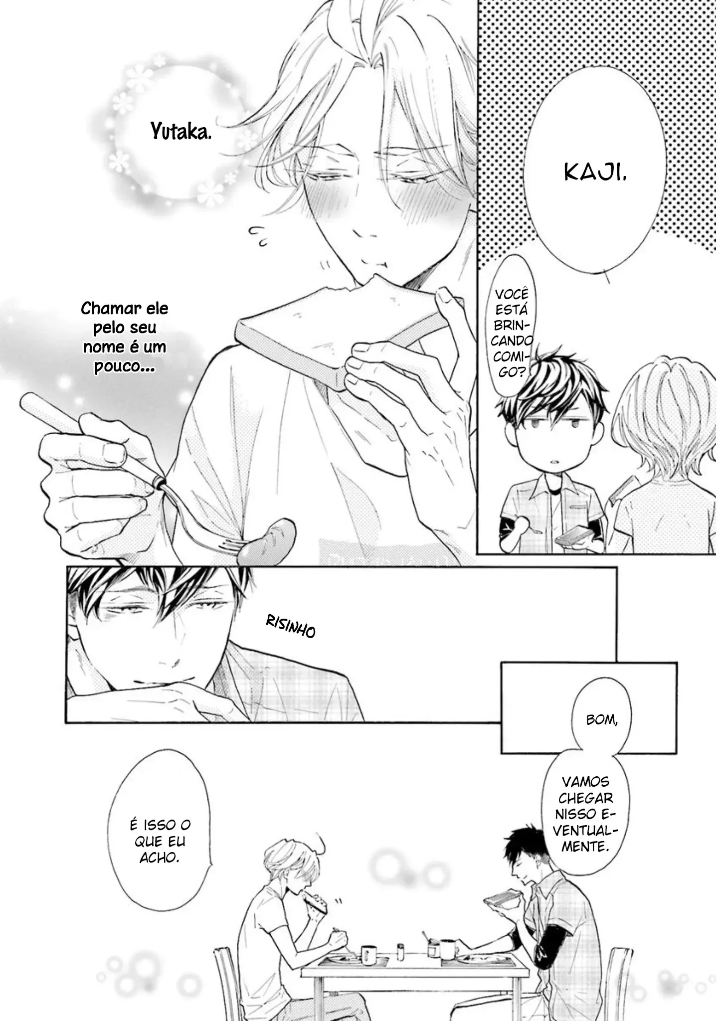 Sensei wa Butchozura Shite Yatte Kuru – Capítulo 05.5 – Extra Yaoi – Página 7