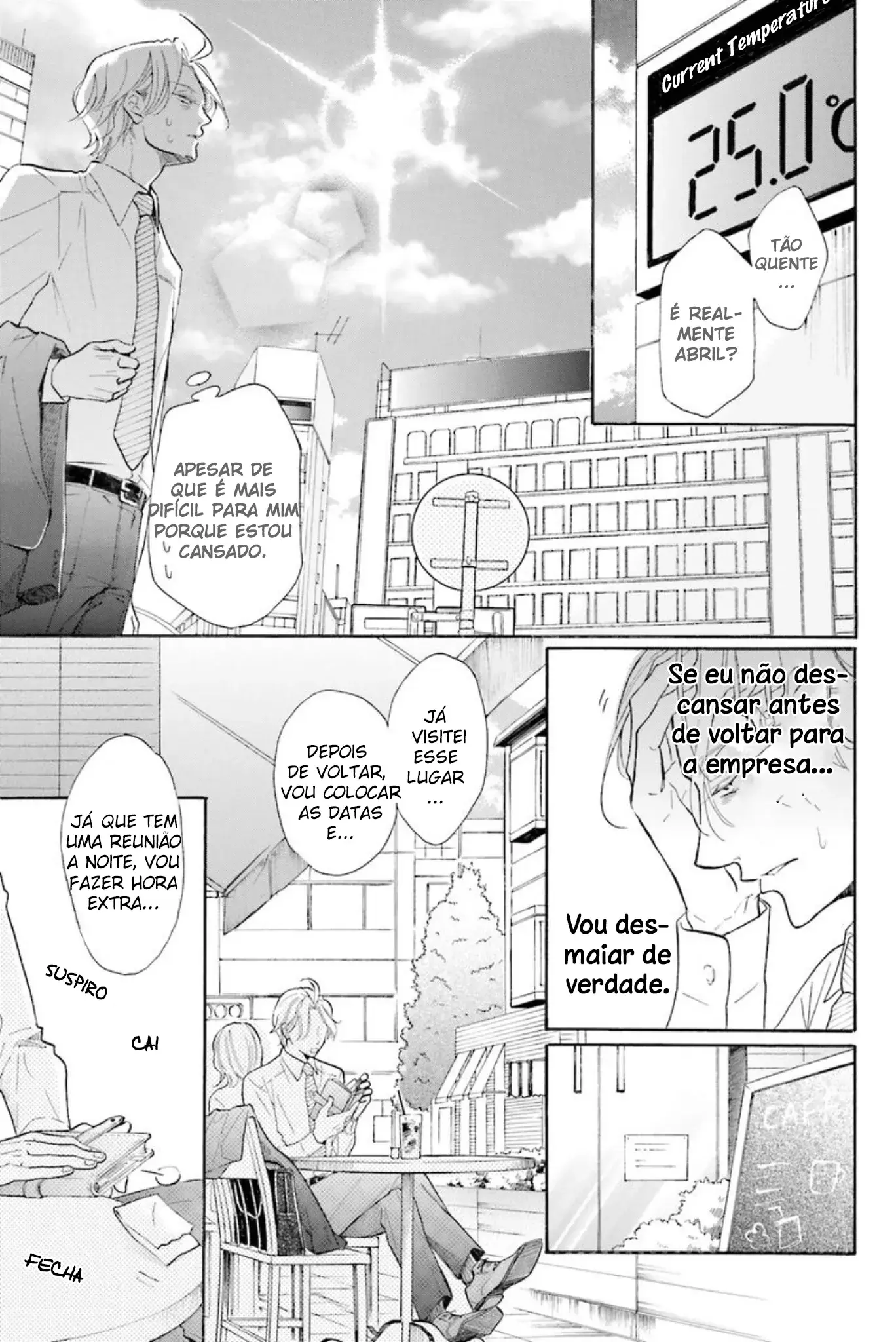 Sensei wa Butchozura Shite Yatte Kuru – Capítulo 05.5 – Extra Yaoi – Página 8