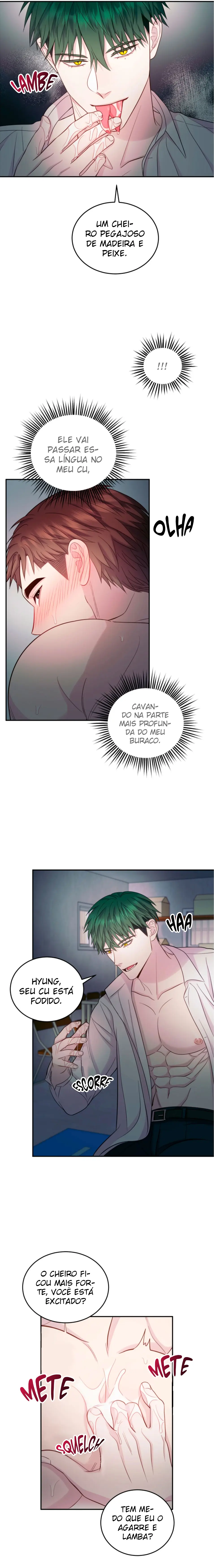 Serpentes ardilosas e o coelho no cio – Capítulo 01 Yaoi – Página 9