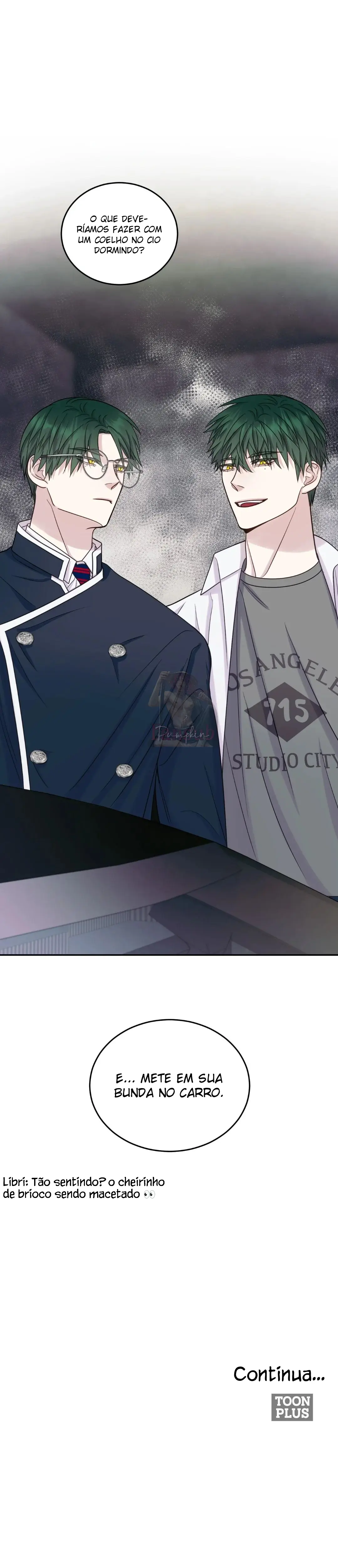 Serpentes ardilosas e o coelho no cio – Capítulo 04 Yaoi – Página 17