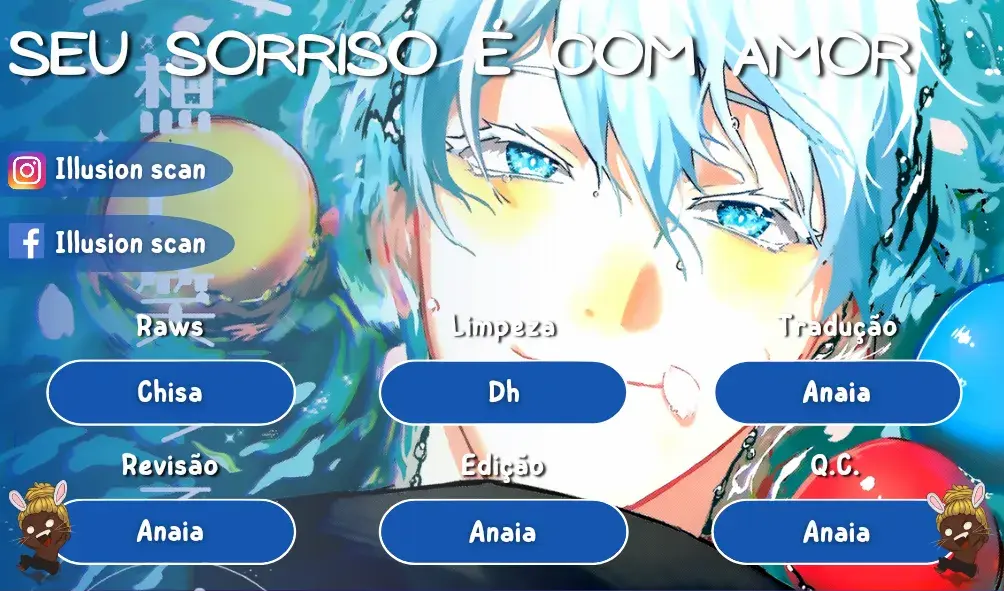 Seu sorriso é com amor – Capítulo Oneshot Yaoi – Página 1