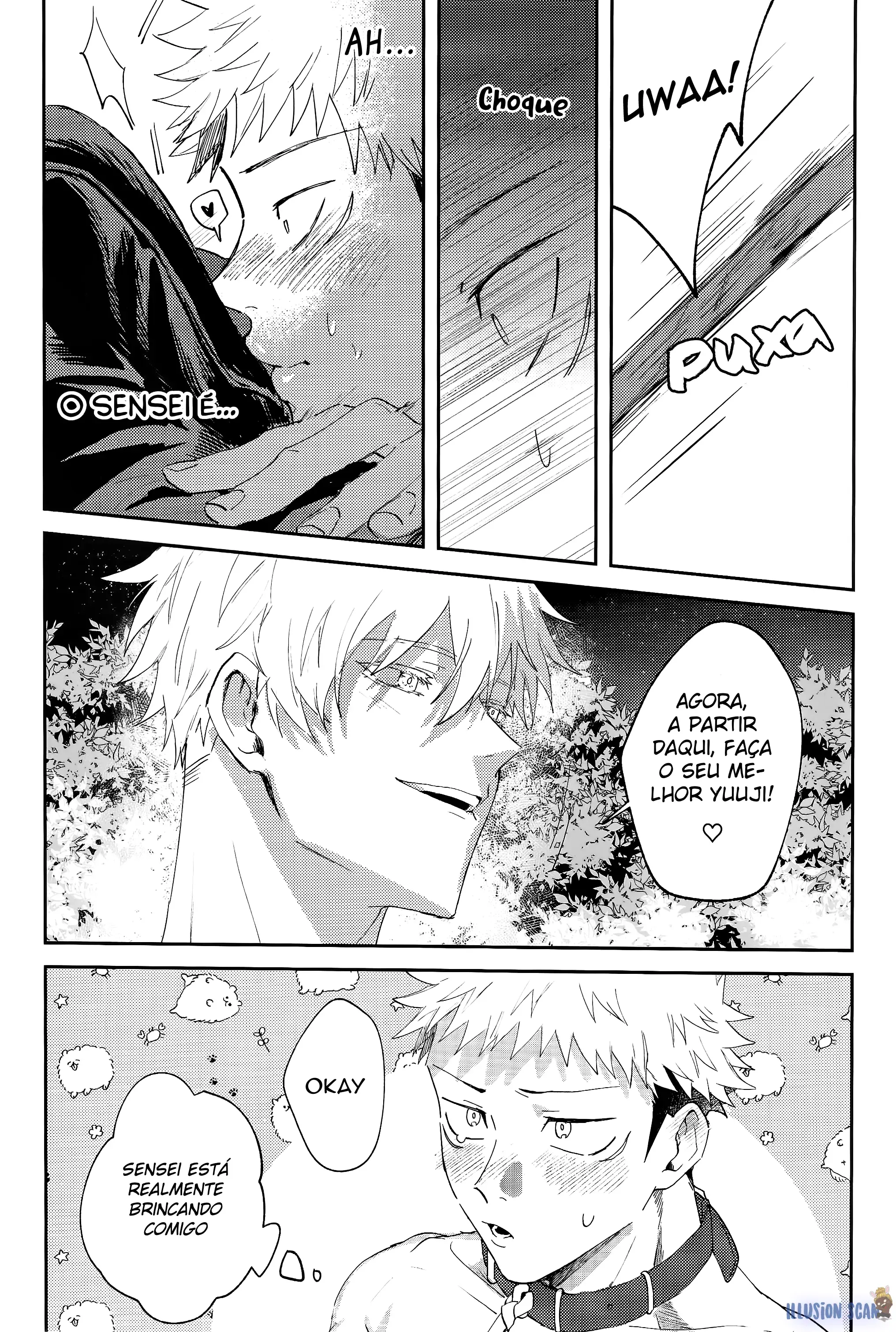 Seu sorriso é com amor – Capítulo Oneshot Yaoi – Página 12